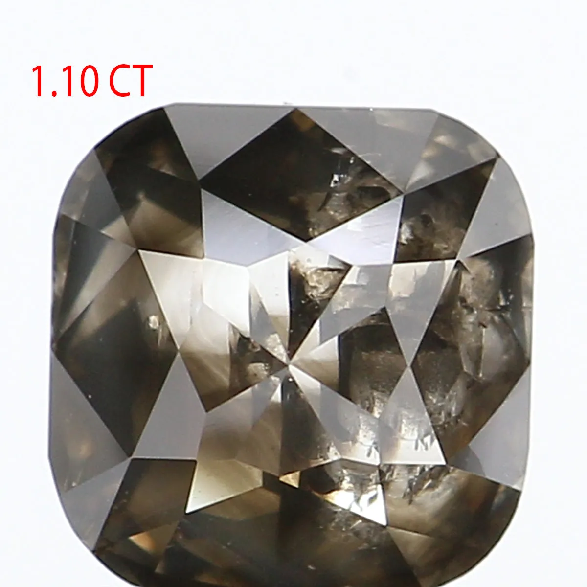 1.10 CT Natural Loose Cushion Diamond Black Color Diamond Natural Loose Diamond 6.00 MM Cushion Cut Diamond Cushion Shape Diamon