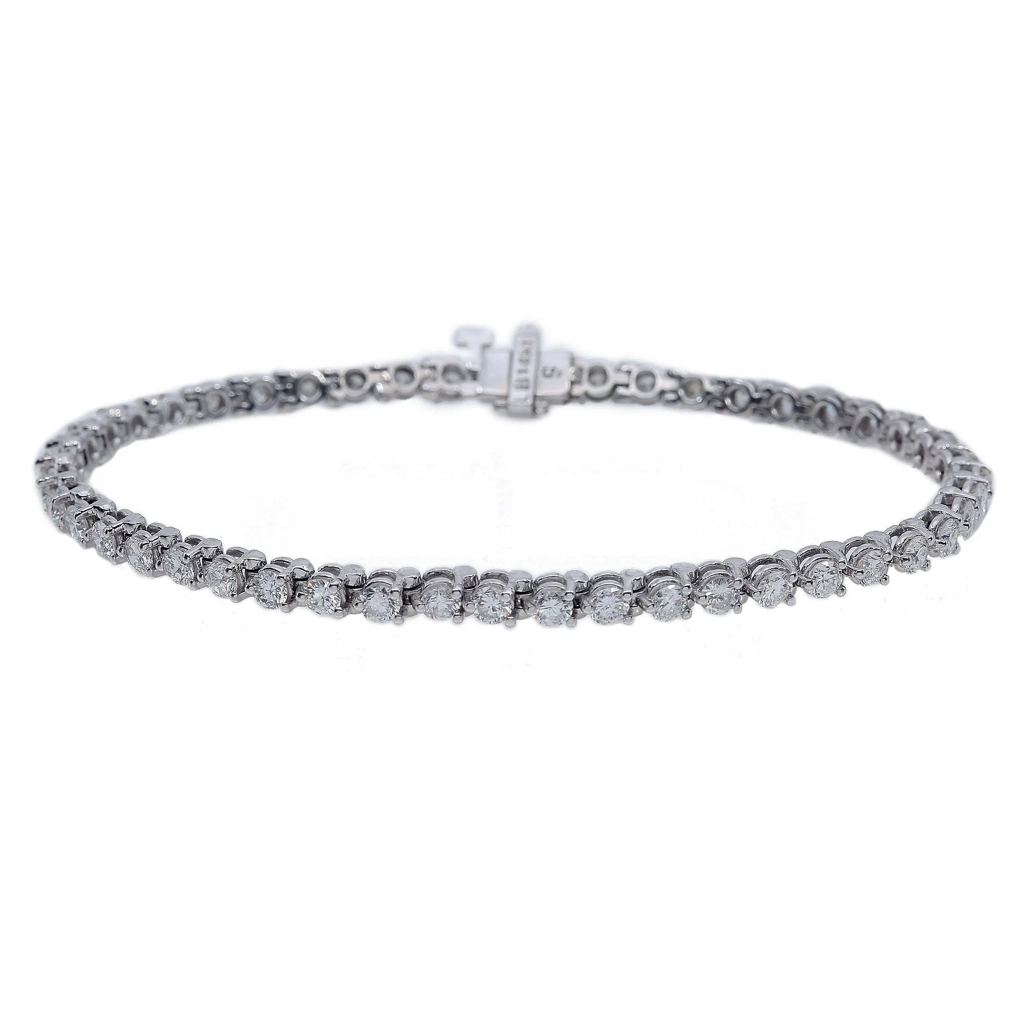 14K White Gold Women Bracelet