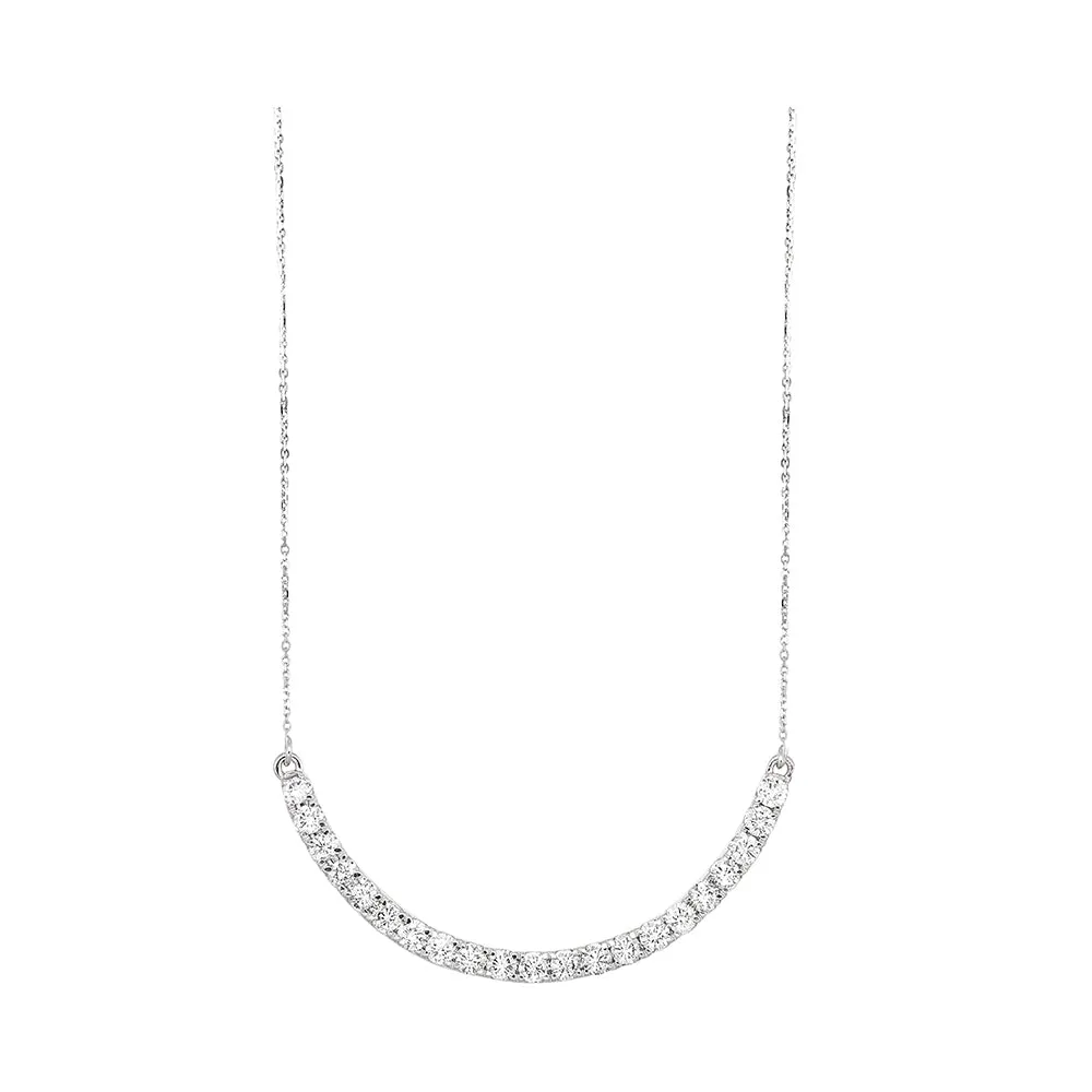 14KT WHITE GOLD DIAMOND (3/4CTW) PENDANT