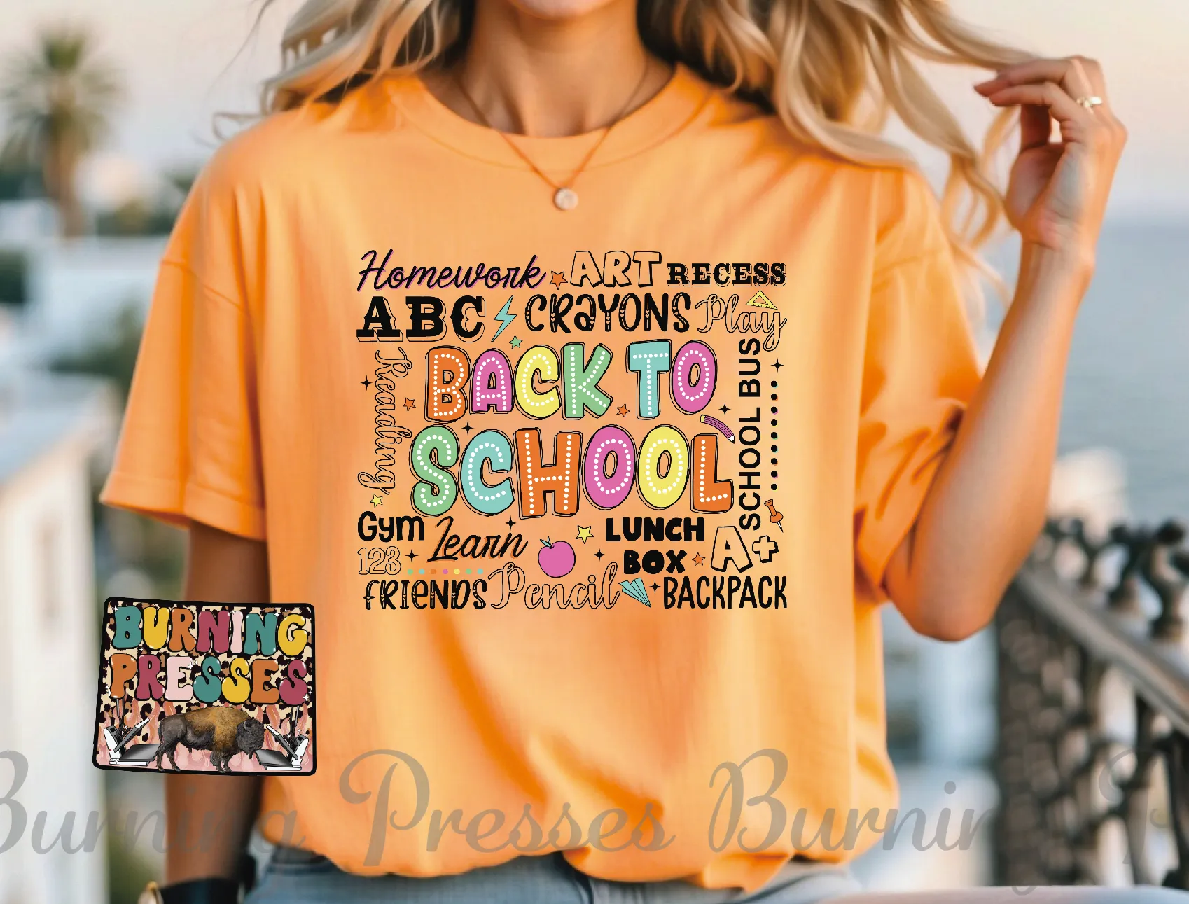 1736 Back to School sublimation/DTF Transfer