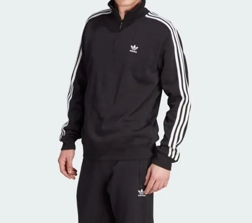 adidas  |Adicolor Classics 3-Stripes Half-Zip Sweatshirt