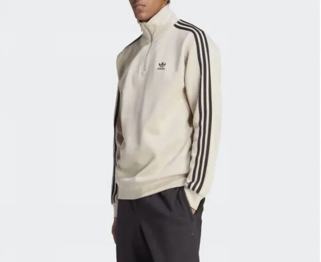 adidas  |Adicolor Classics 3-Stripes Half-Zip Sweatshirt