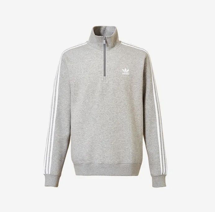 adidas  |Adicolor Classics 3-Stripes Half-Zip Sweatshirt