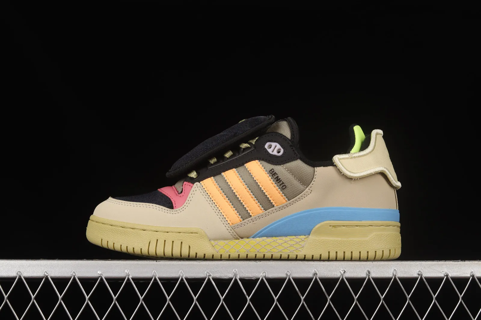 Adidas Bad Bunny Forum PWR Sand Acid Orange Halo Gold GZ2009