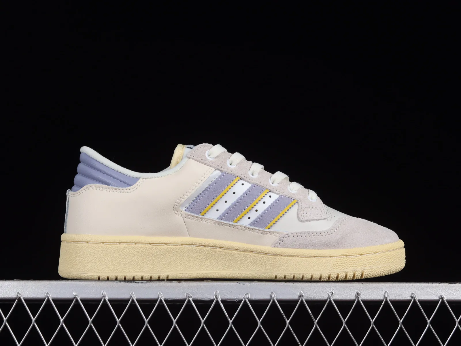 Adidas Centennial 85 Low Cream White Light Purple Gold ID1812