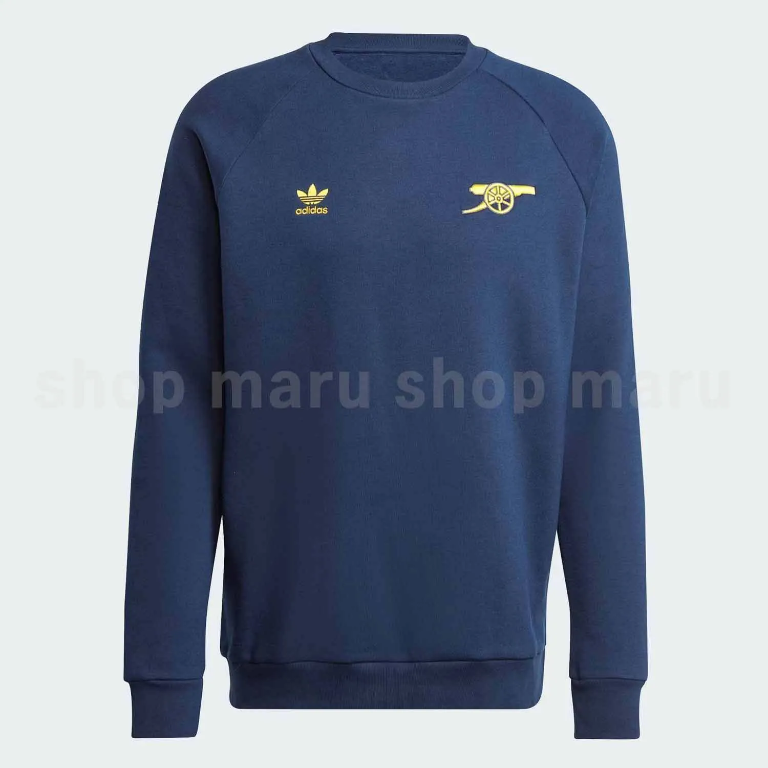 adidas  |Crew Neck Street Style Long Sleeves Logo Sweatshirts