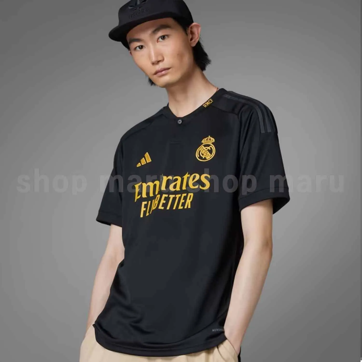 adidas  |Crew Neck U-Neck Cotton Short Sleeves Logo