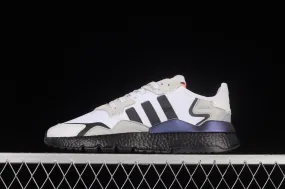 Adidas Nite Jogger Boost Cloud White Puple Core Black FW6698