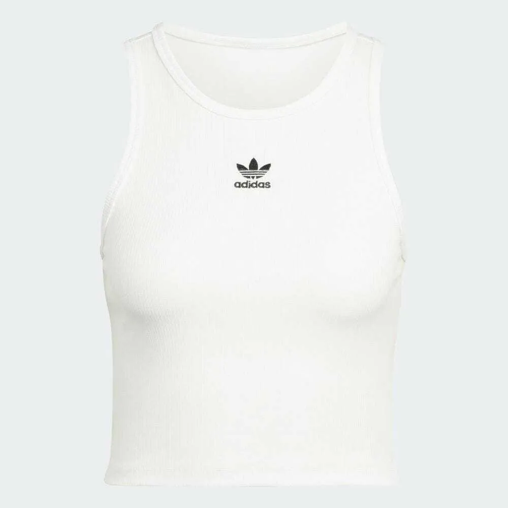 adidas  |Rib Blended Fabrics Street Style Plain Cotton Logo