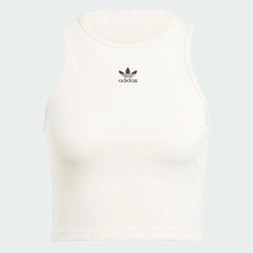 adidas  |Street Style Plain Cotton Logo Tanks & Camisoles