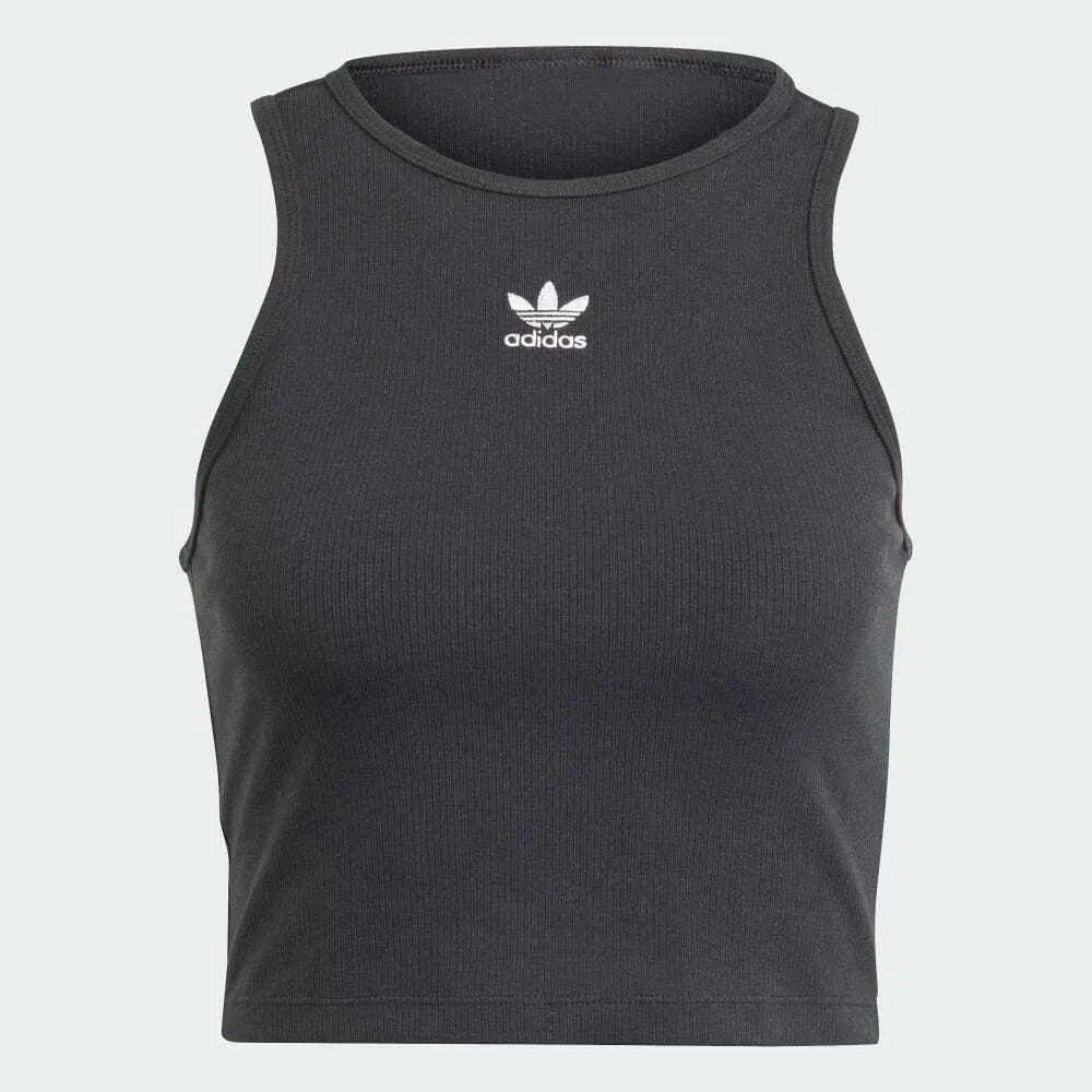 adidas  |Street Style Plain Cotton Logo Tanks & Camisoles