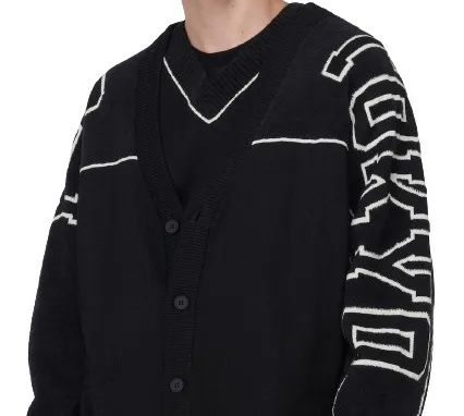 adidas  |Street Style Plain Cotton Oversized Logo Front Button