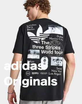 adidas  |Street Style Short Sleeves Logo T-Shirts