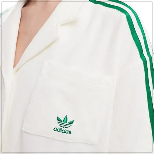 adidas  |Stripes Casual Style Street Style Plain Logo