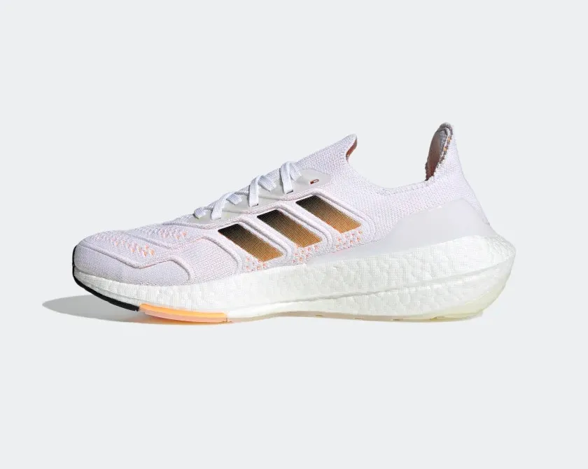 Adidas UltraBoost 22 Heat.RDY Cloud White Core Black Flash Orange GZ0129