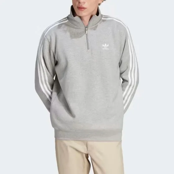 adidas  |Unisex Street Style Plain Logo Sweatshirts