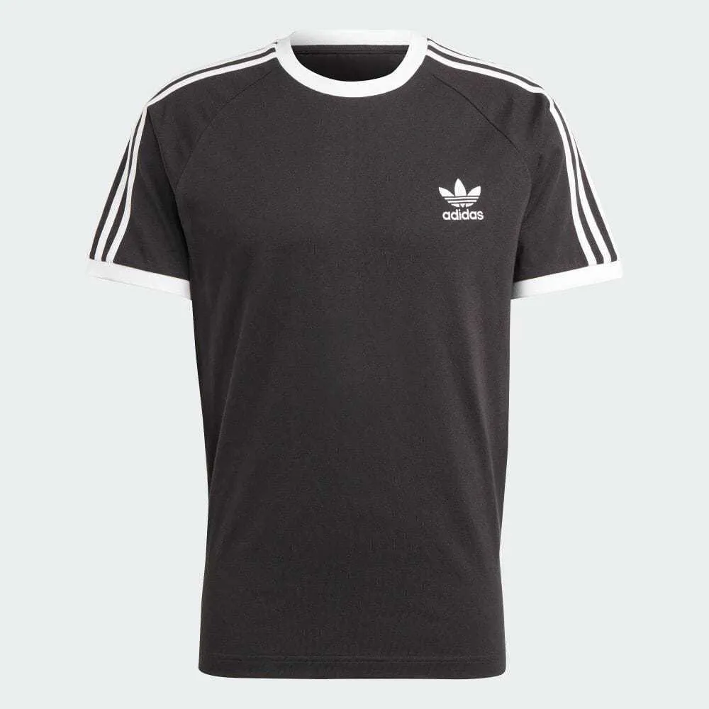 adidas  |Unisex U-Neck Bi-color Plain Short Sleeves Logo T-Shirts