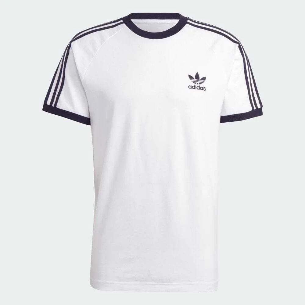 adidas  |Unisex U-Neck Bi-color Plain Short Sleeves Logo T-Shirts