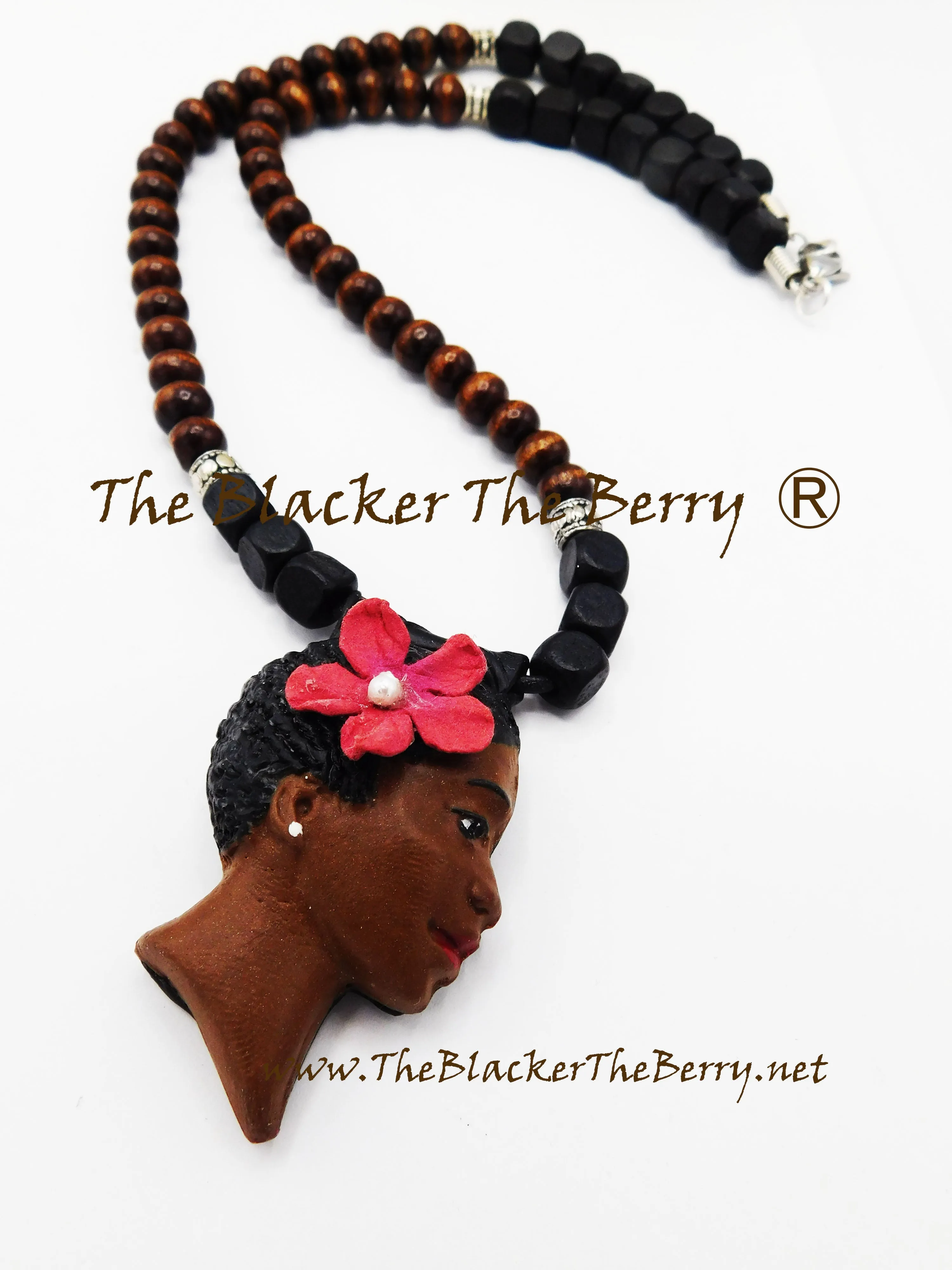 African Women Necklace Handmade The Blacker The Berry 