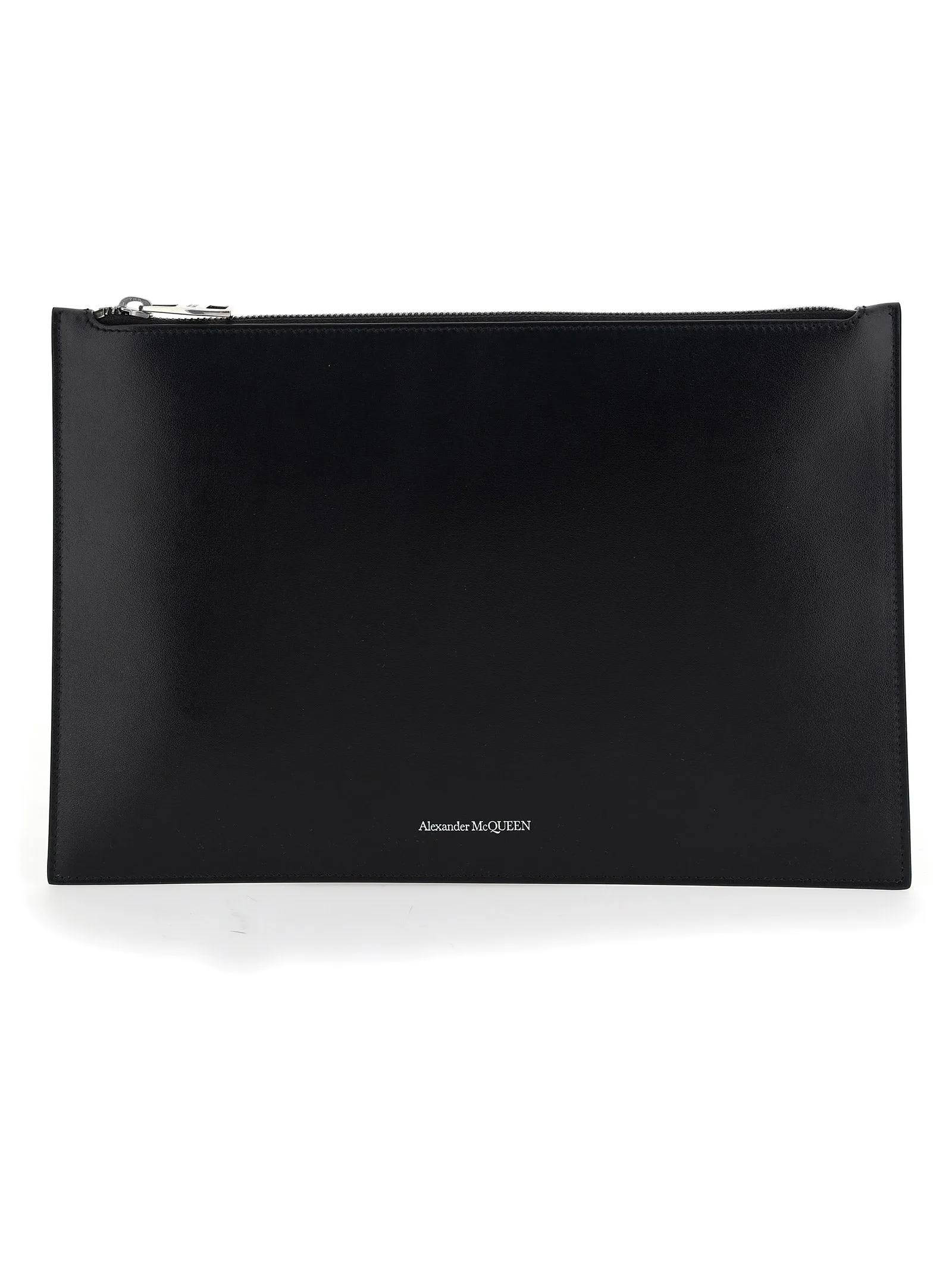 Alexander McQueen Logo Print Clutch Bag