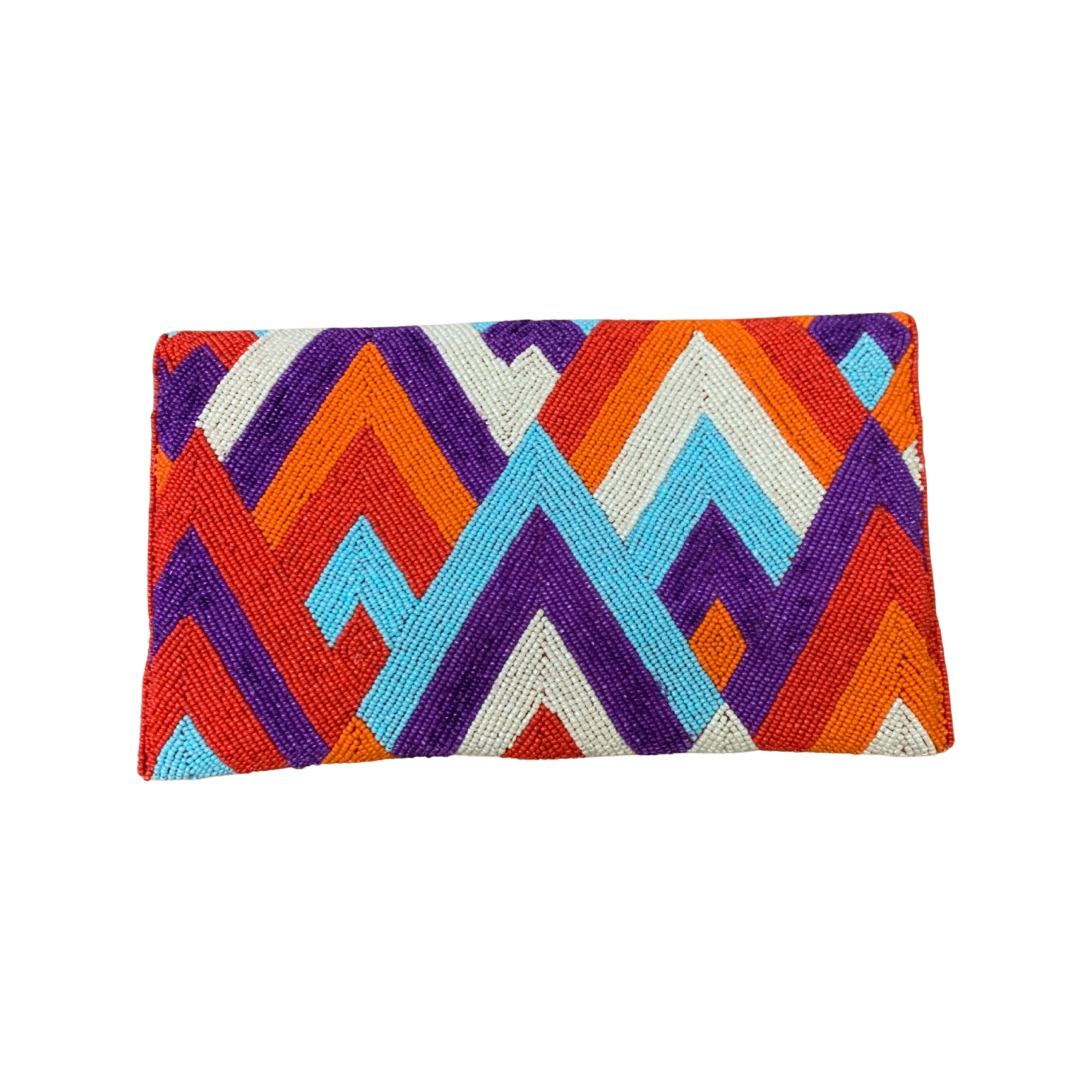 Arrow Glass Bead Clutch