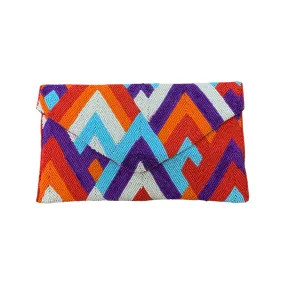 Arrow Glass Bead Clutch