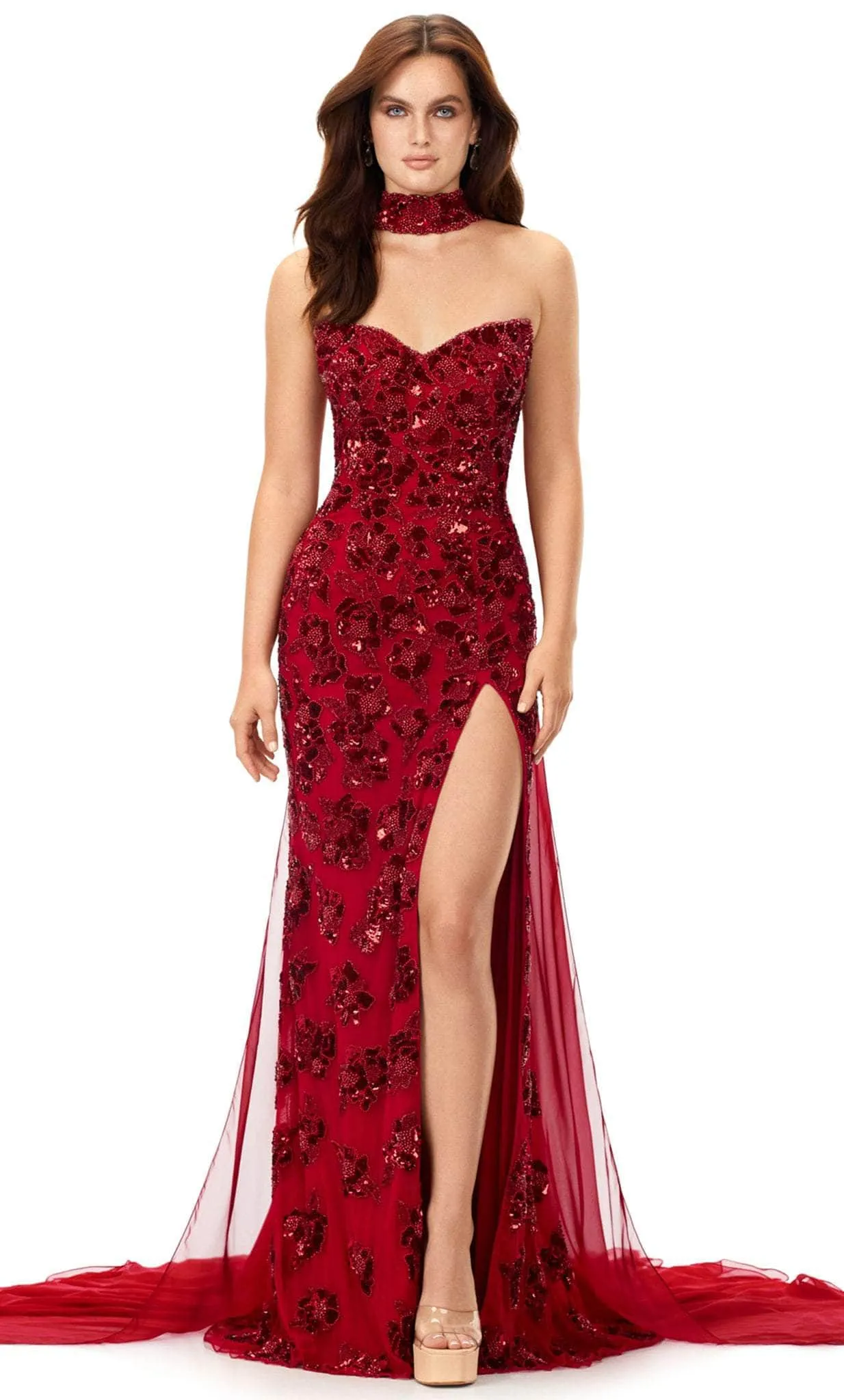 Ashley Lauren 11351 - Fitted Strapless Evening Gown