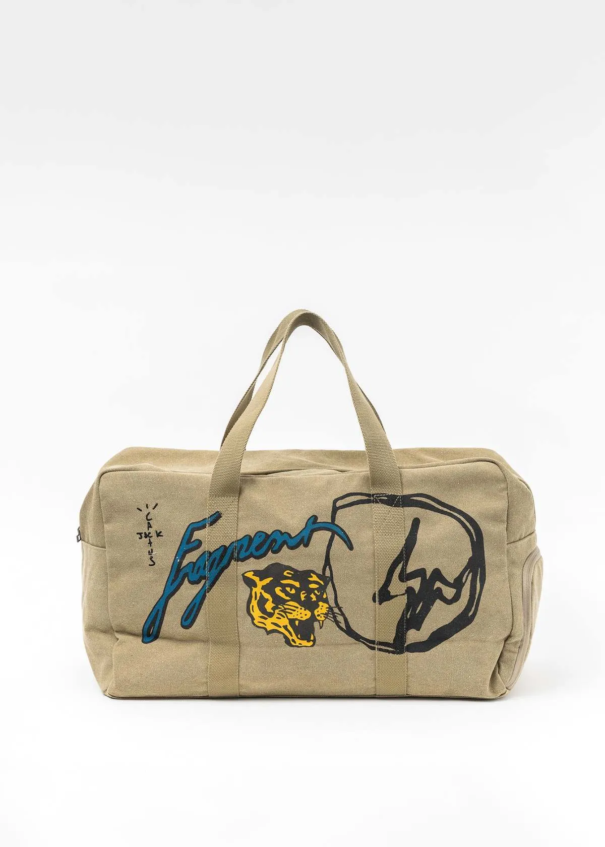 Back Beat Co. Cactus Jack by Travis Scott For Fragment Icons Duffle Bag - Olive