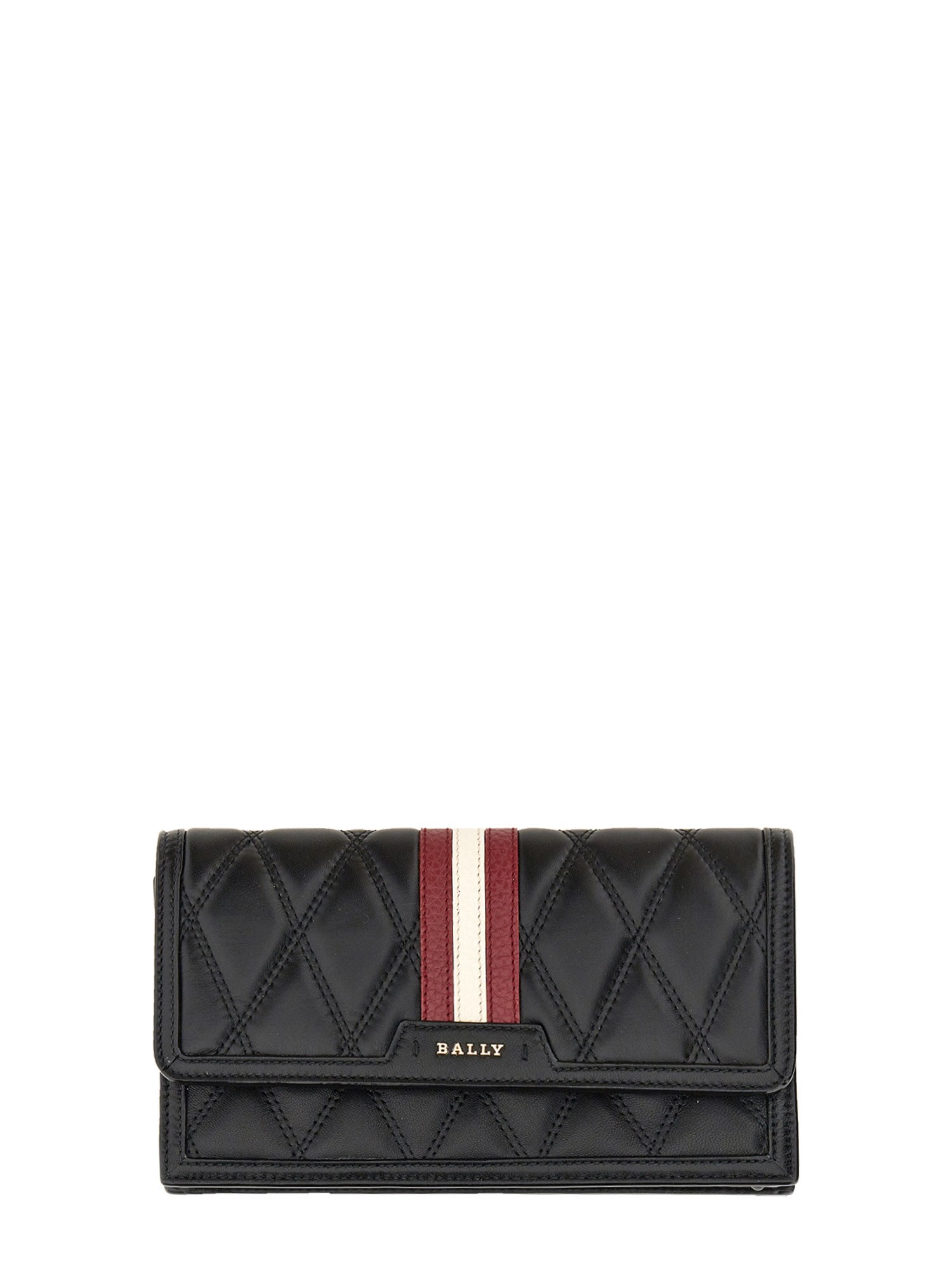 BALLY    DAFFORD LEATHER CLUTCH