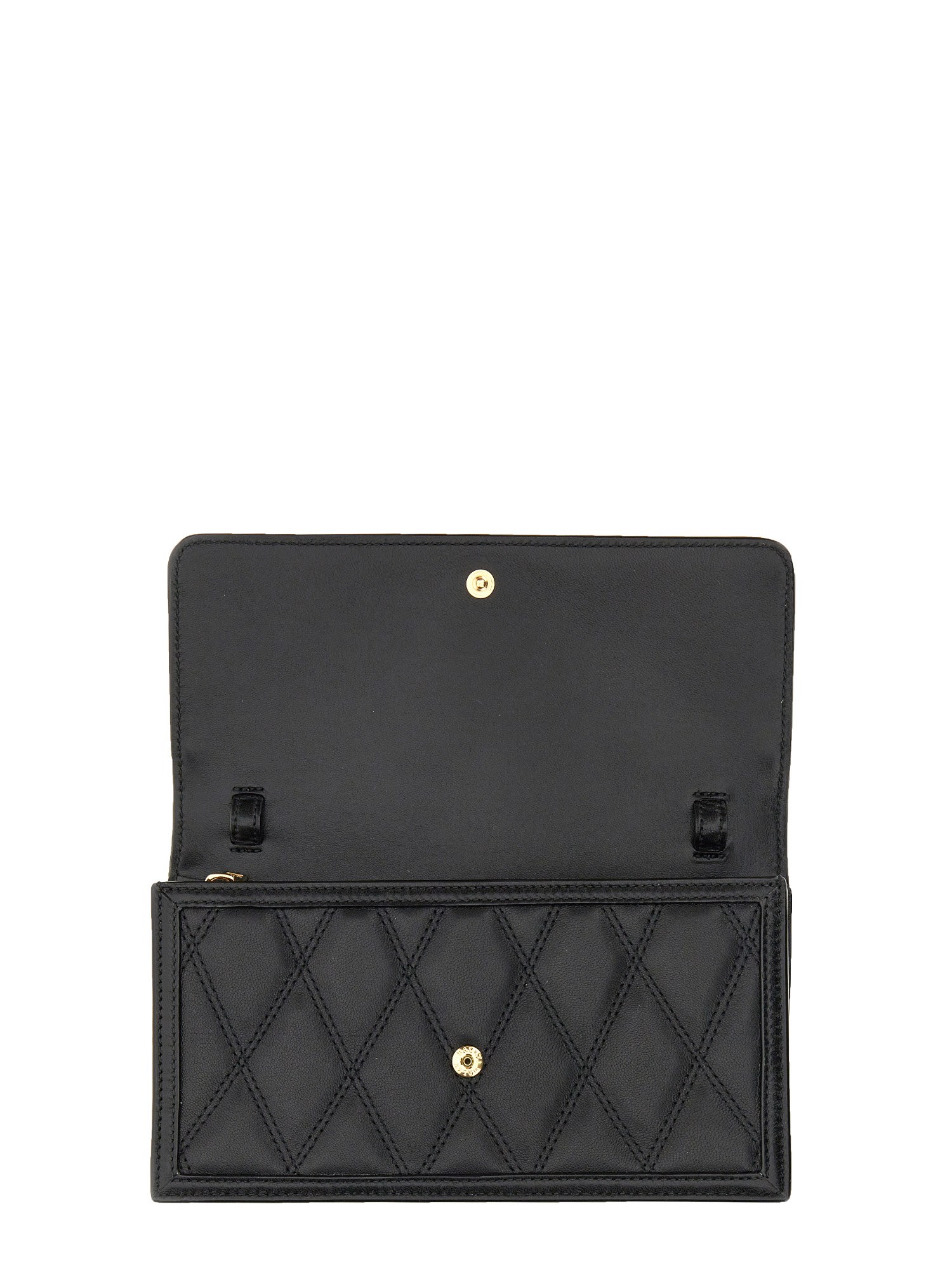 BALLY    DAFFORD LEATHER CLUTCH