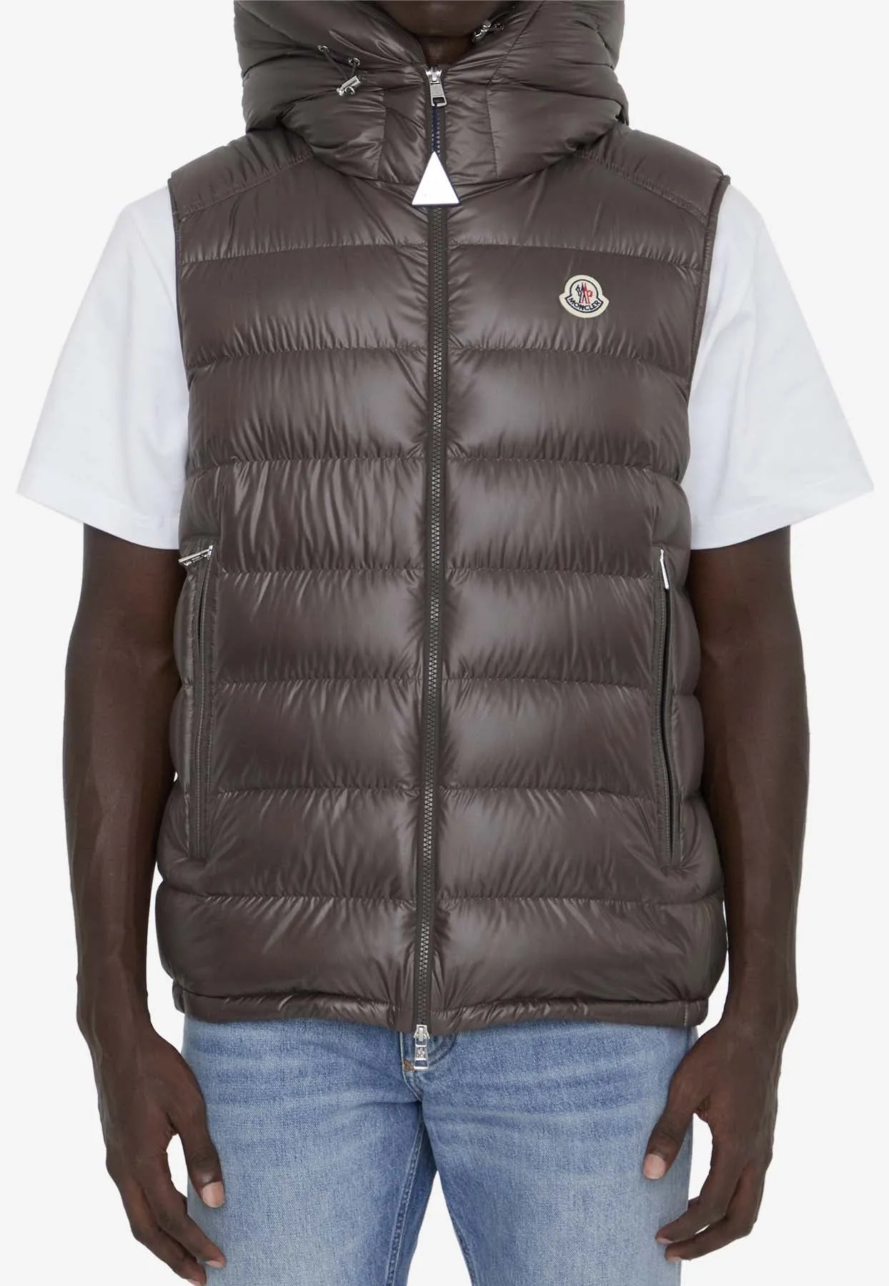 Barant Logo-Patch Down Vest