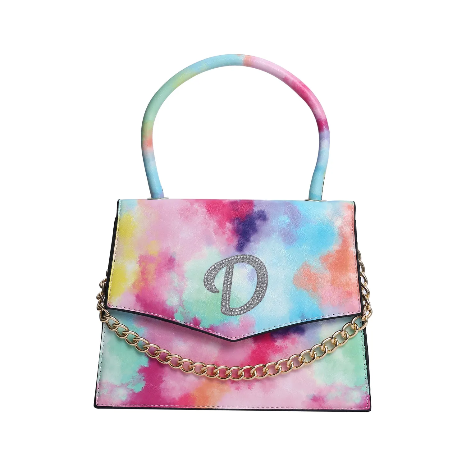 Bianca Pink Tie-Dye Handbag