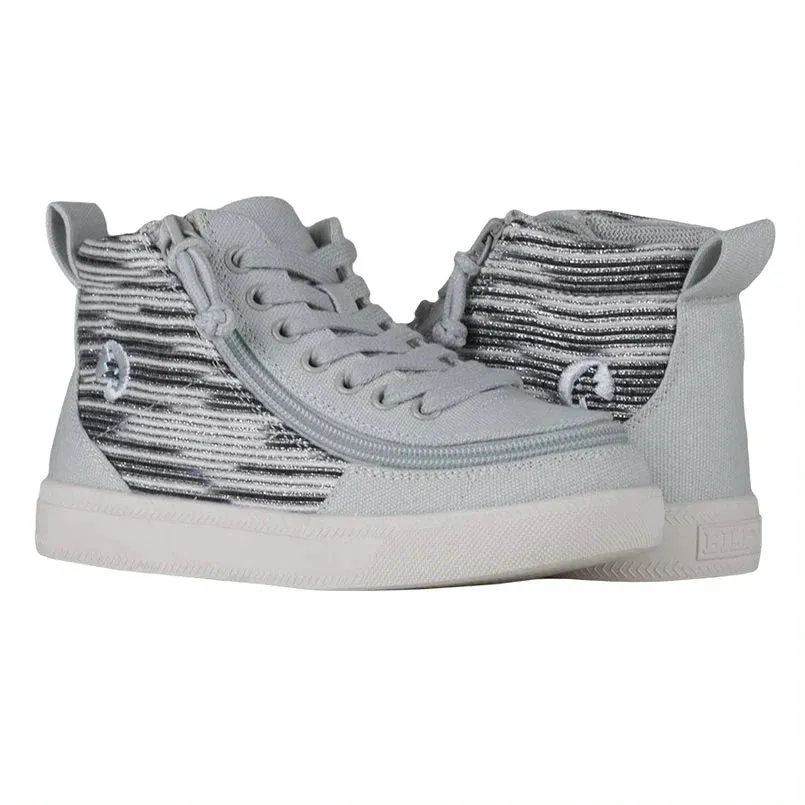 Billy Footwear (Big Kids) Medium Width Fit - High Top Canvas Shoes