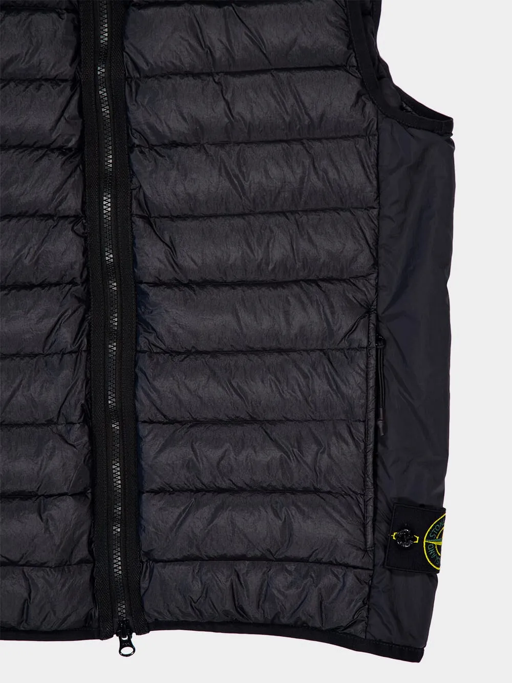 Black Light Down Zip Vest