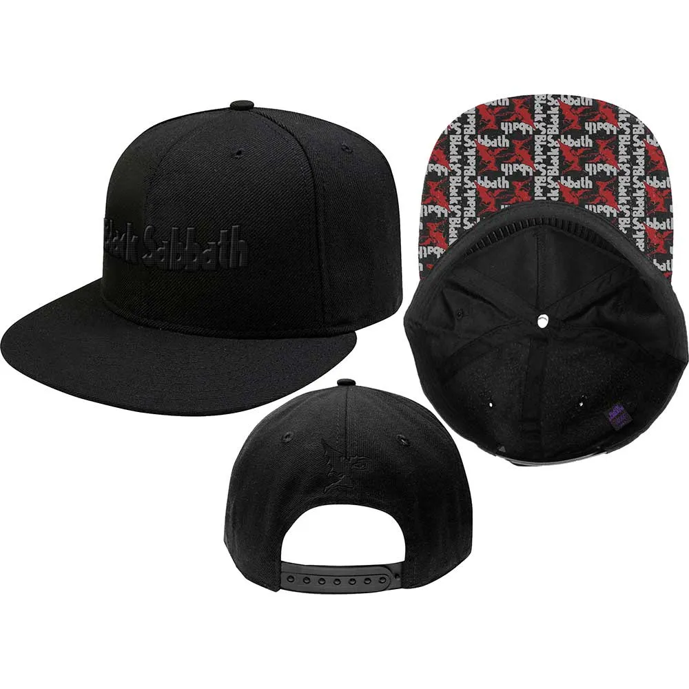 Black Sabbath Logo & Demon hat