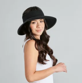 Black Signature Ultrabraid Large Brim Visor