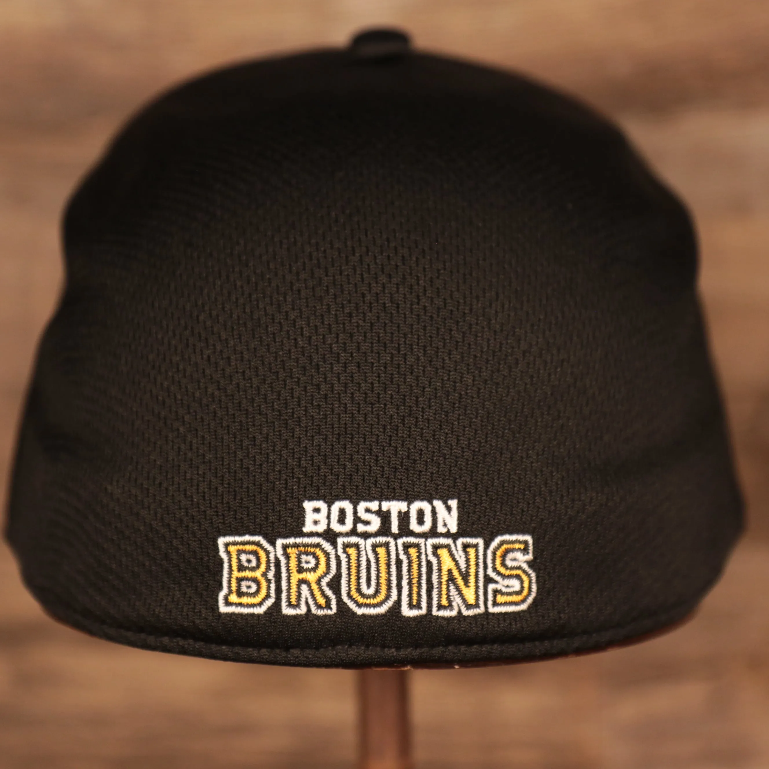 Boston Bruins Black & Yellow Stretch Fit Dad Hat