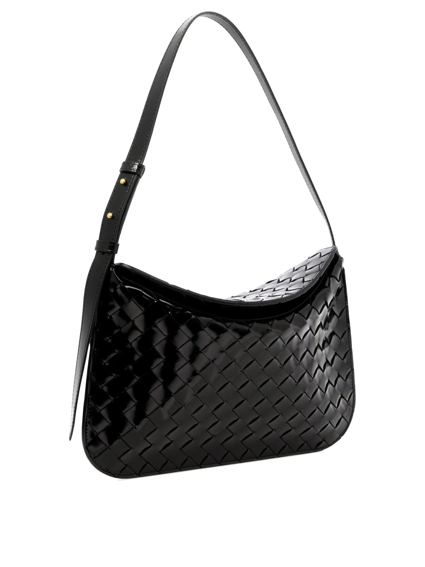 Bottega Veneta Intrecciato Cradle Foldover Shoulder Bag