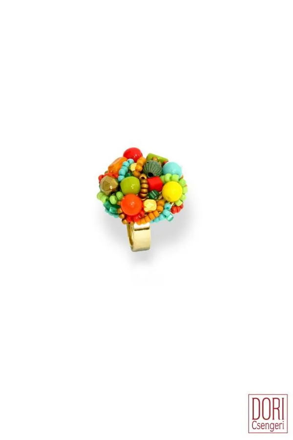 Carmel Casual Multicolor Ring