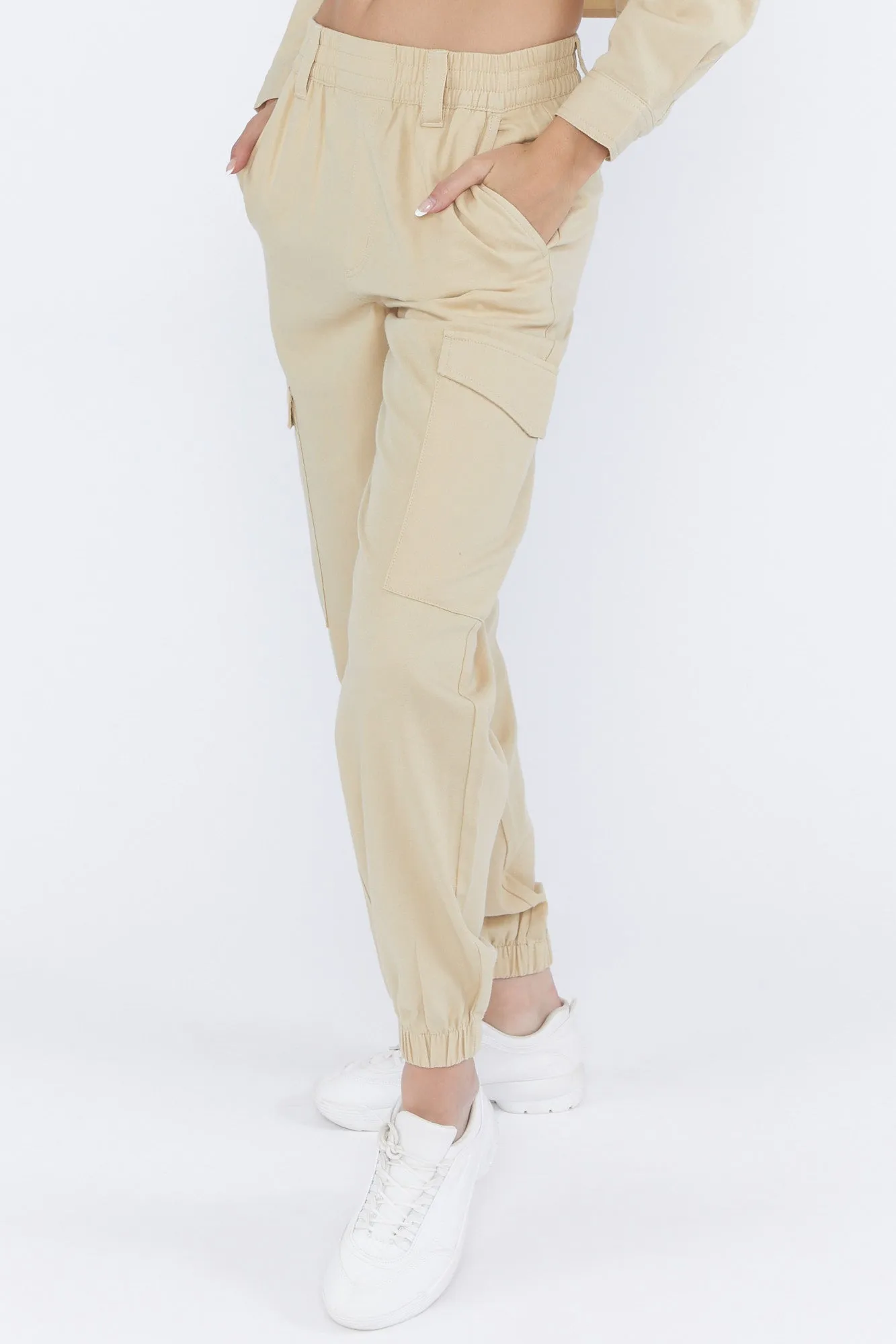 Casual Tencel Cargo Jogger