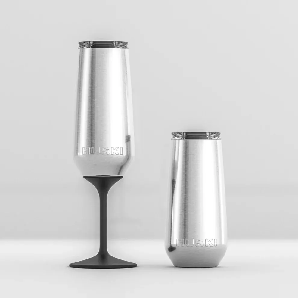 Champagne Flute - White