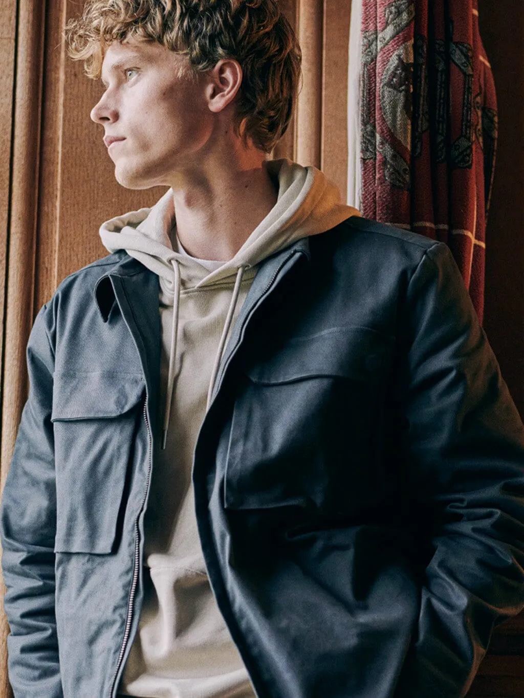 Charcoal Lund Lightweight Jacket