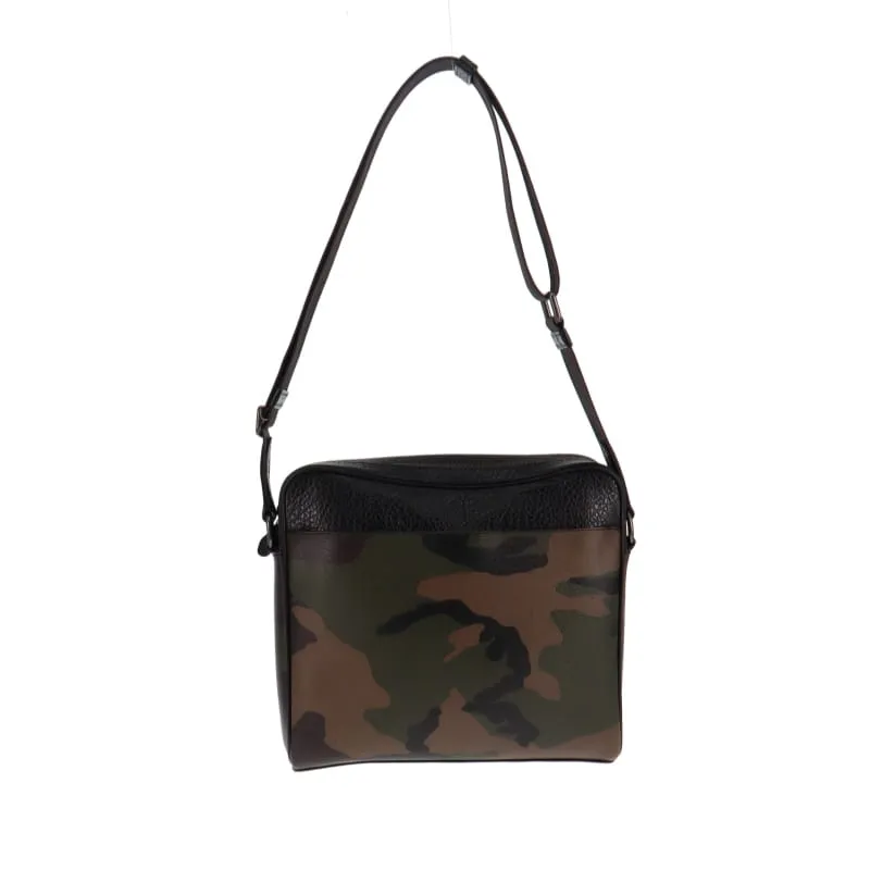 Coach Charles Camo Crossbody Large Camera Bag