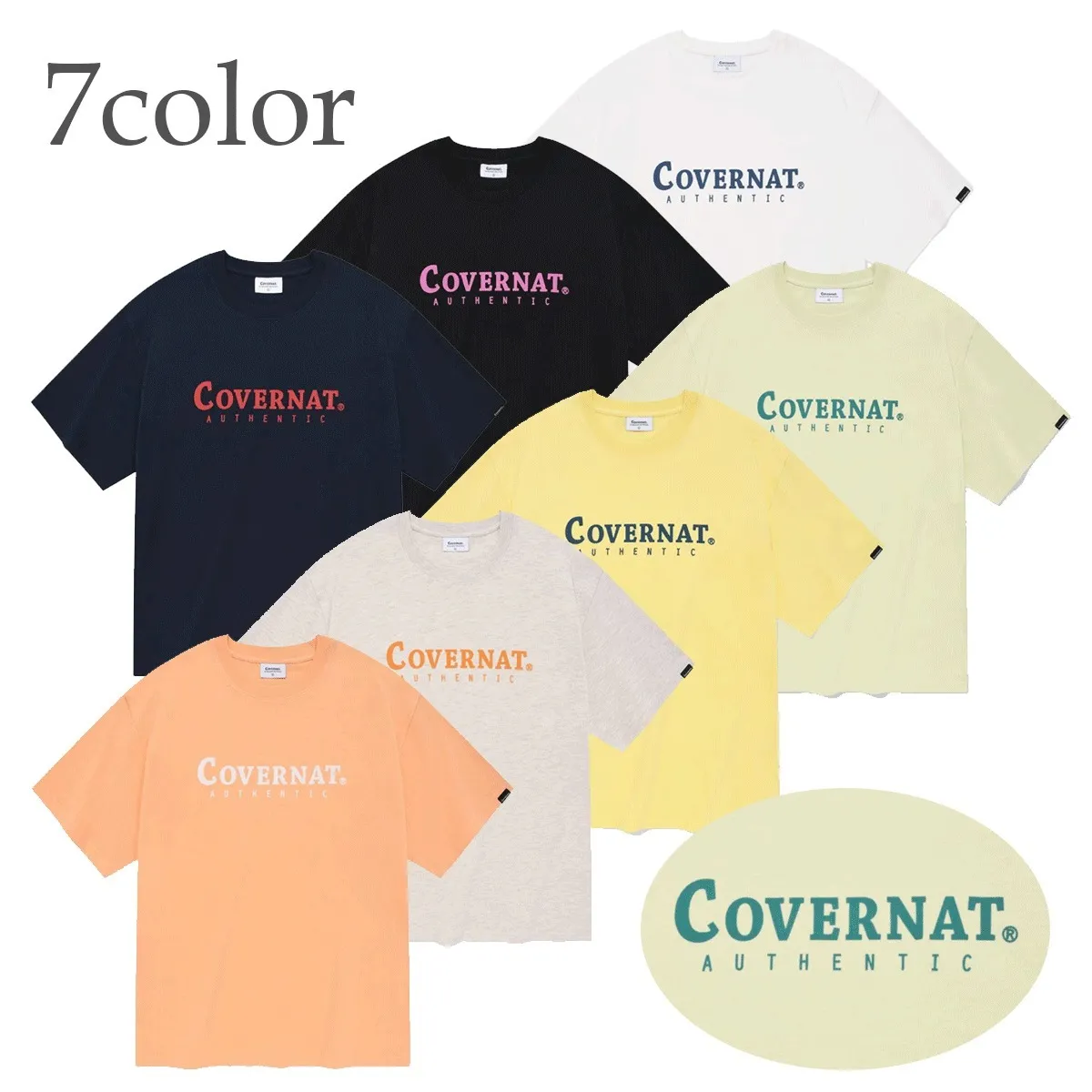 COVERNAT  |Crew Neck Unisex Street Style U-Neck Plain Cotton