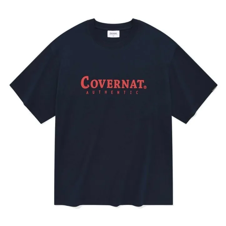 COVERNAT  |Crew Neck Unisex Street Style U-Neck Plain Cotton