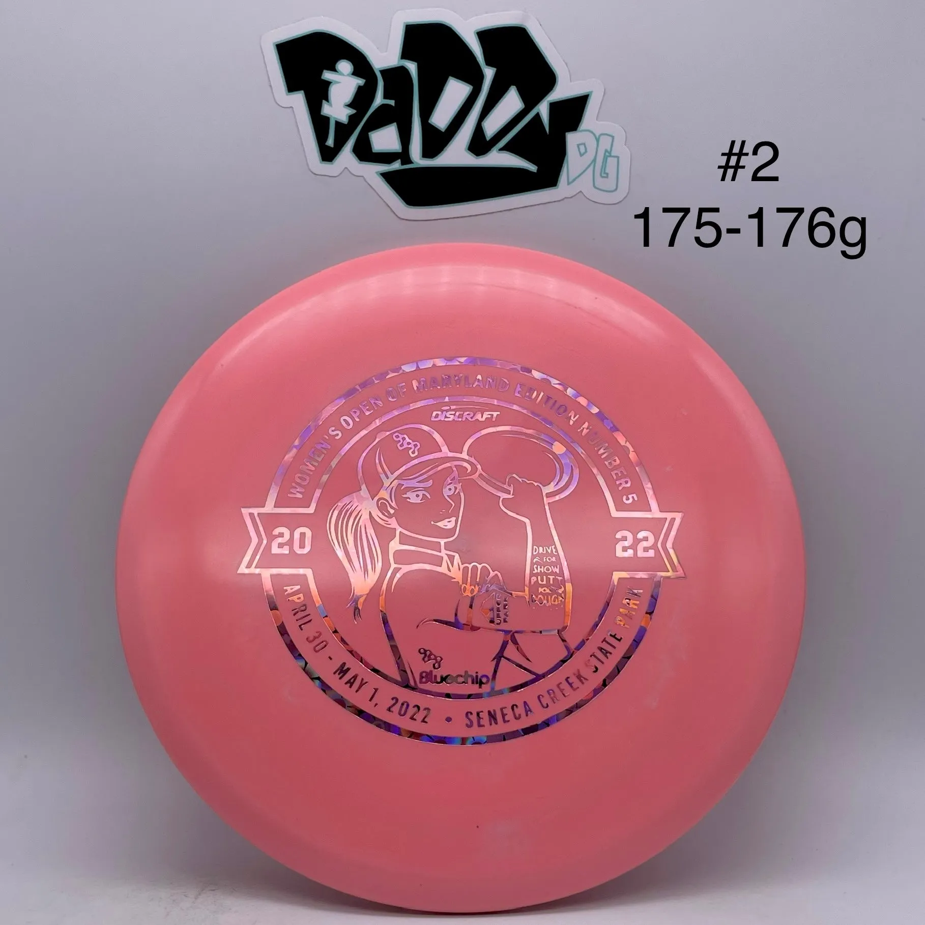 Discraft ESP Buzzz 2022 Women's Open of Maryland Stamped Midrange