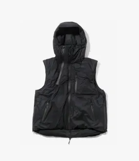 Down Zip Vest – Dark Navy Ripstop Nylon