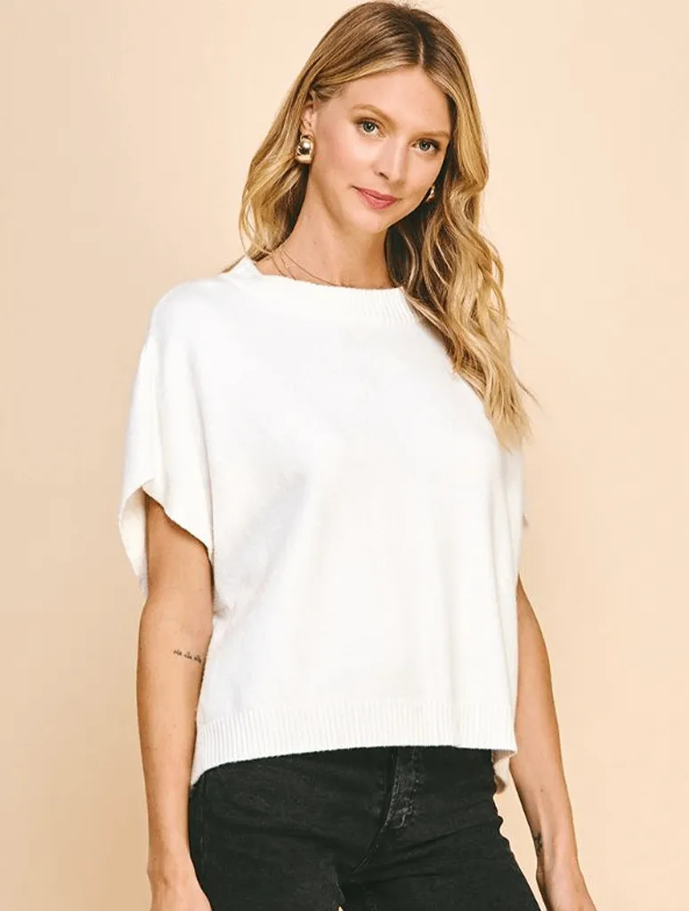 Dropped Shoulder Sweater Top