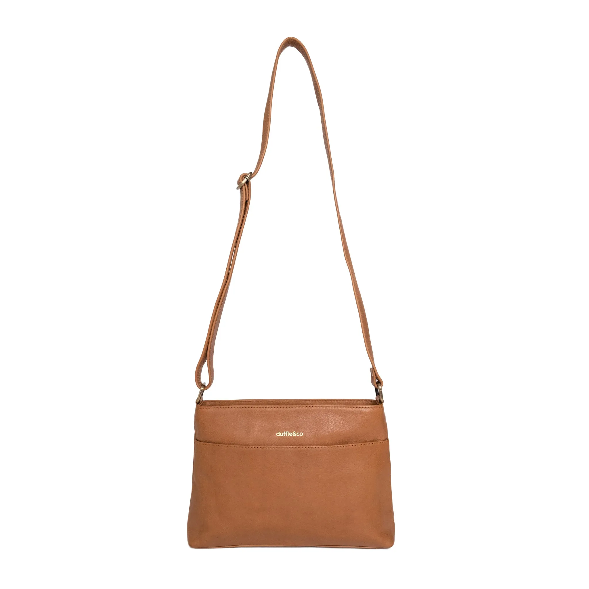 Duffle&Co: The Rose Crossbody - Vintage Tan