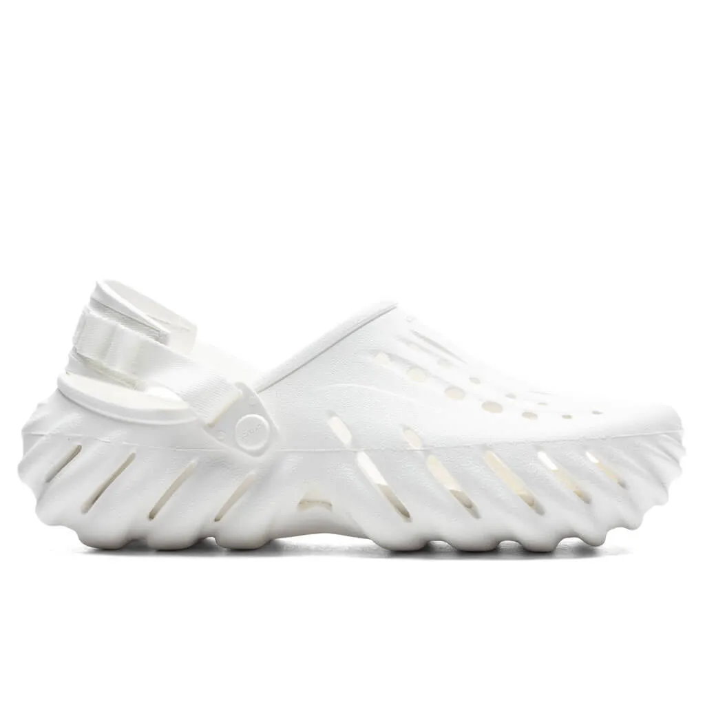 Echo Clog - White